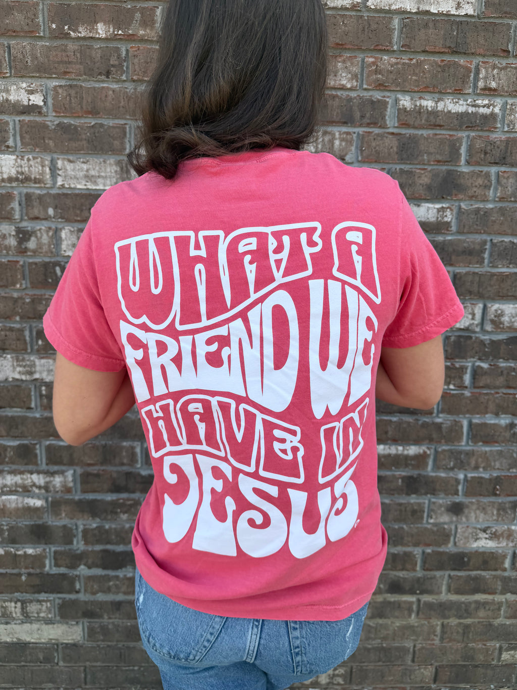 What a Friend we have in Jesus 100% Cotton Heavy Tee