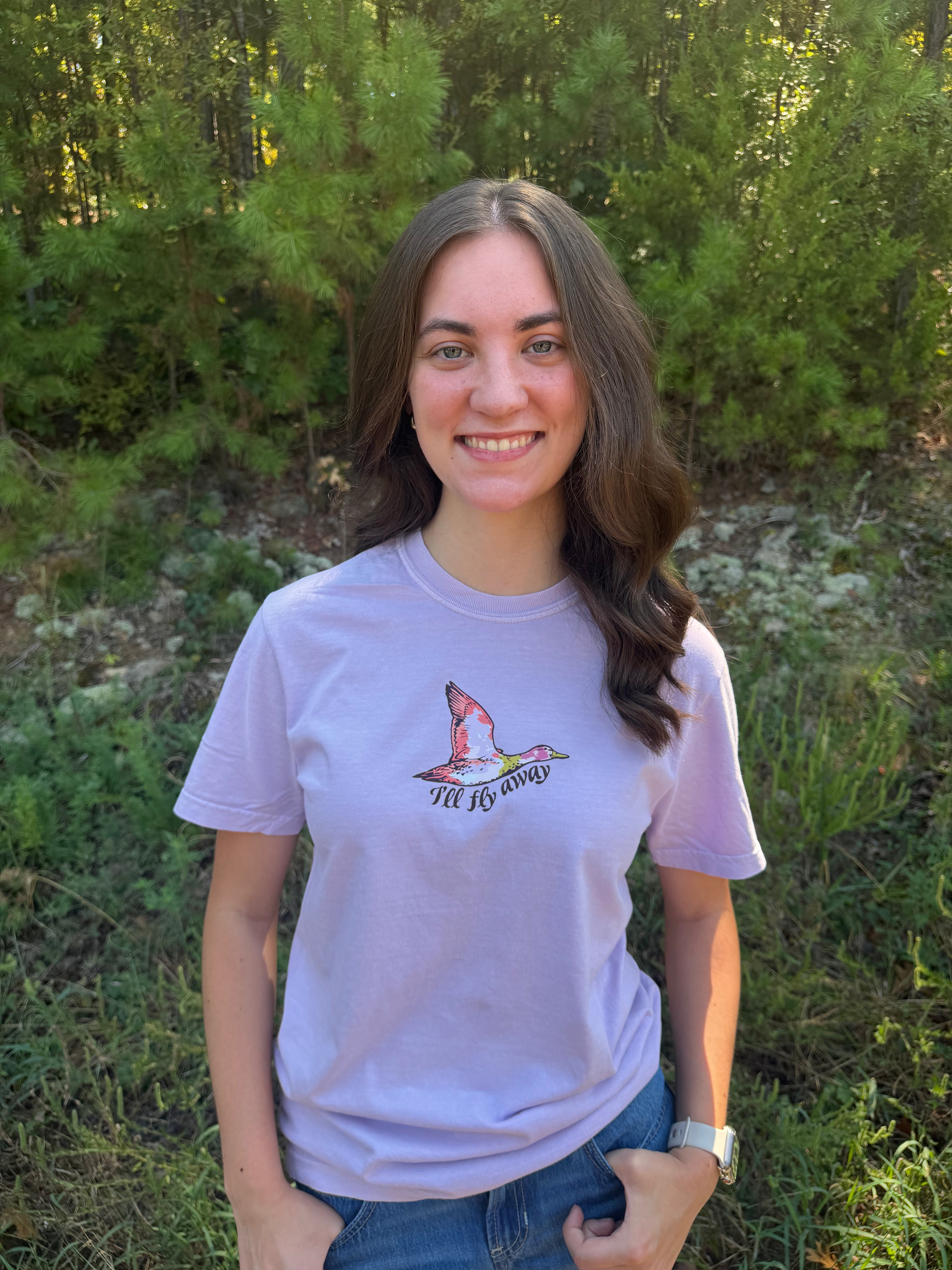 I'll Fly Away 100% Cotton Heavy Tee