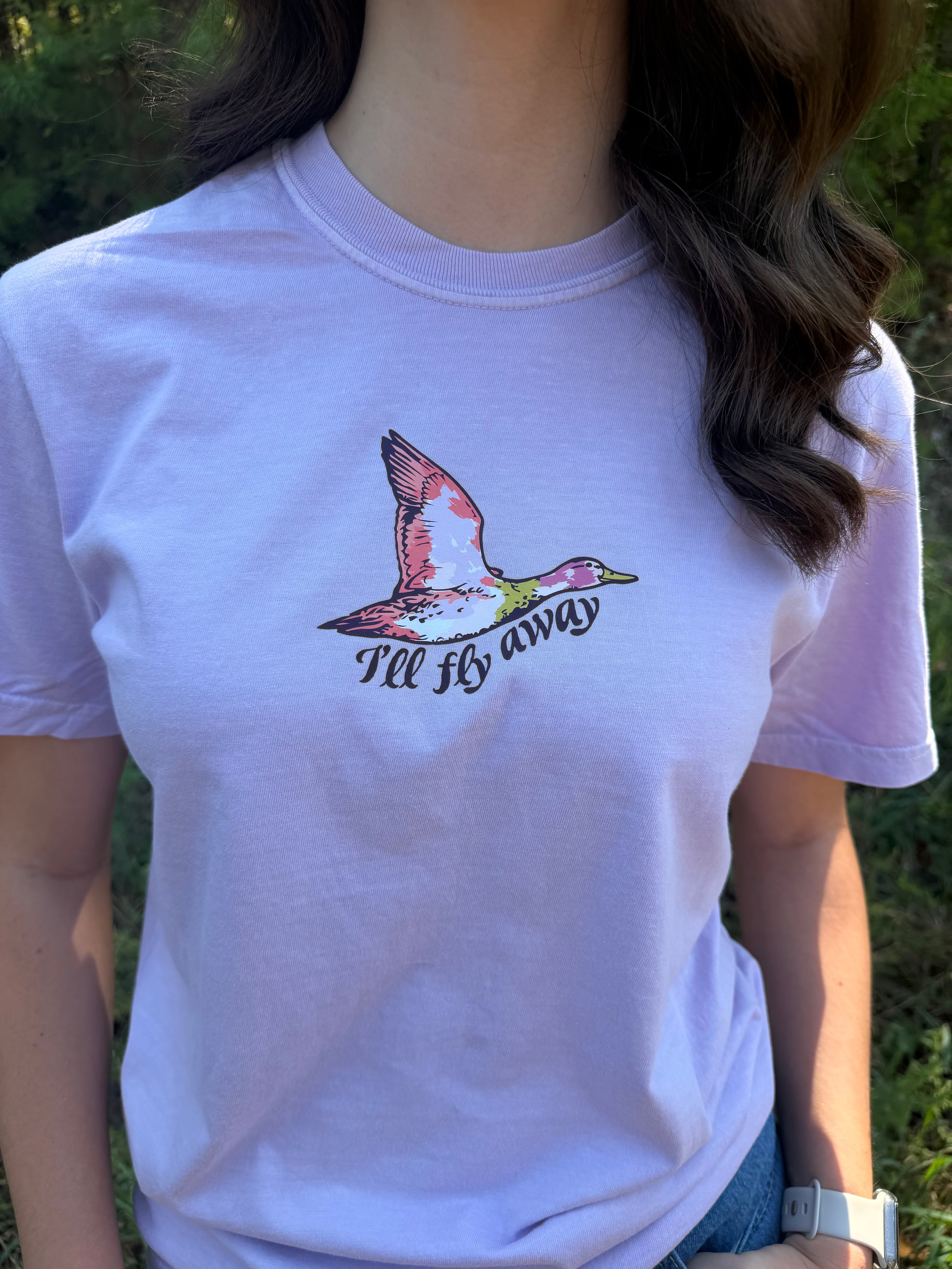 I'll Fly Away 100% Cotton Heavy Tee